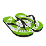 Green Grappler Flip Flops