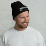 GG black and white beanie