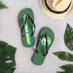 Green Grappler Flip-Flops