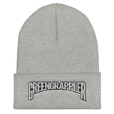 GG black and white beanie